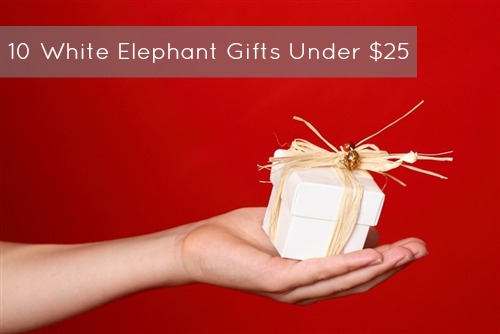 white elephant gift ideas under 25 office holiday part gift exchange